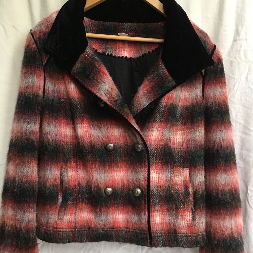 Free People Wool Blend Jacket- very cute and cozy!